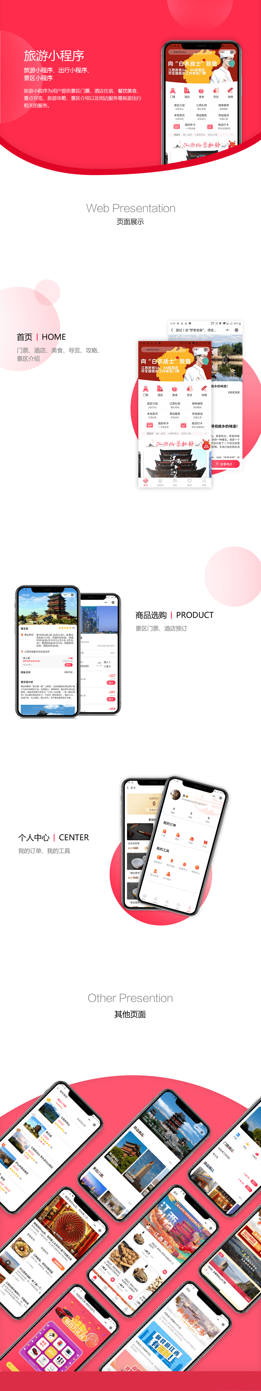 旅游小程序項目詳情