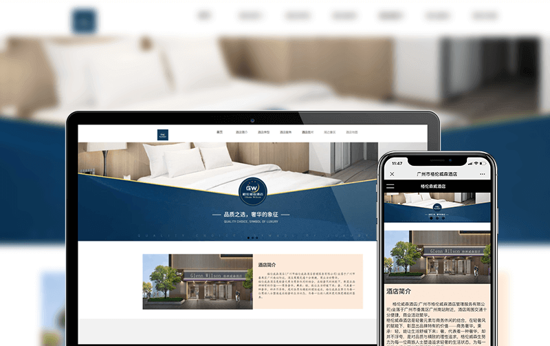 酒店網(wǎng)站建設(shè)案例