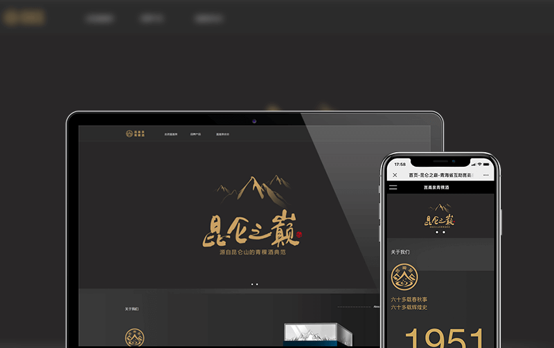 酒業(yè)網(wǎng)站建設(shè)案例
